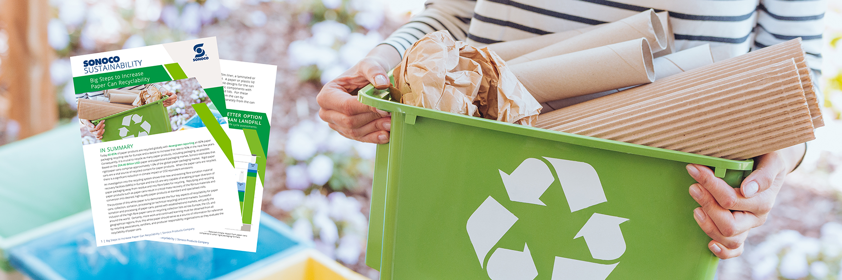 Sonoco Paper Container Recyclability
